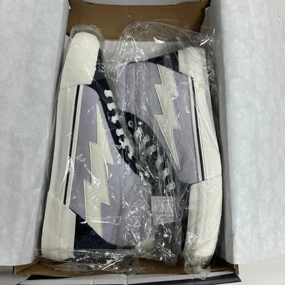 NIB  Revenge X Storm Vol. 2 Hi-Top Sneakers Lilac/Dark Navy Mens Size 10